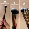 Profusion Cosmetics Artistry Essentials 3-Piece Face Brush Set  Makeup Tools for Foundation, Powder & Setting, Vegan & Cruelty-Free Bristles view 3