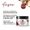 Difeel Essentials Deep Nourishing Argan Hair Mask 8 oz. - Deep Conditioning Hair Treatment Mask, Dry Hair Treatment Mask made with 100% Essential Oils view 3