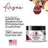 Difeel Essentials Deep Nourishing Argan Hair Mask 8 oz. - Deep Conditioning Hair Treatment Mask, Dry Hair Treatment Mask made with 100% Essential Oils view 4