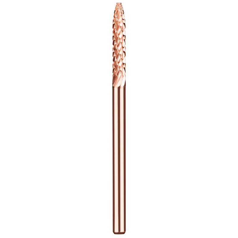 Kiara Sky Under Nail Cleaner Drill Bit | Carbide Bit with X Cut Design | for Beyond Pro Drill | ROSE GOLD