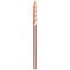 Kiara Sky Under Nail Cleaner Drill Bit | Carbide Bit with X Cut Design | for Beyond Pro Drill | ROSE GOLD view 1