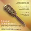 Olivia Garden NanoThermic PowerGrip Thermal brush with special patented wavy barrel for extra tension and grip, for medium to thick hair, 1 3/4 inch view 3