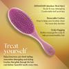 Olivia Garden OG Detangler Brush  Removable Cushion, Gentle Scalp Massage & Detangling for Wet or Dry, Medium to Thick Hair  Opal Pink view 3