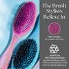 Olivia Garden OG Detangler Brush  Removable Cushion, Gentle Scalp Massage & Detangling for Wet or Dry, Medium to Thick Hair  Opal Pink view 4