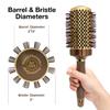 Olivia Garden NanoThermic PowerGrip Thermal brush with special patented wavy barrel for extra tension and grip, for medium to thick hair, 2 1/8 inch view 2