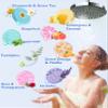 Aofmee Shower Steamers Aromatherapy - Pack of 8 Shower Bombs with Essential Oils for Relaxation, Christmas Gifts Birthday Gifts for Women and Men, Stress Relief and Luxury Self Care Shower Bath Bombs view 2