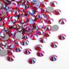 Beadsland 2880pcs Flat Back Crystal Rhinestones Round Gems for Nail Art and Craft Glue Fix,Light Siam AB,SS10,2.7-2.9mm view 1