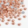 Beadsland 2880pcs Flat Back Crystal Rhinestones Round Gems for Nail Art and Craft Glue Fix,Champagne,SS10,2.7-2.9mm view 1