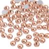 Beadsland 2880pcs Flat Back Crystal Rhinestones Round Gems for Nail Art and Craft Glue Fix,Champagne,SS10,2.7-2.9mm view 2