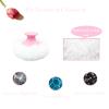 Body Powder Puff for Dusting Powder, Women Powder Puff for Bath and Travel (Pink) view 3