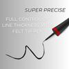 Claraline Black Dipliner, Longwearing with Ultra-Fine Tip Applicator, Cruelty-free, Paraben-Free, Long Lasting, Easy-to-Apply Liner Brush, Gift for Women,1 Count view 2