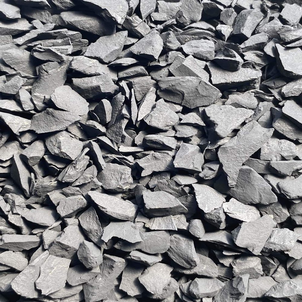 Shungite - Medium Chips no Powder - 100% Crystal Life+Love! Cleansing Charging Forever! med(2 Ounces)