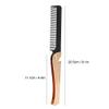 Beard Comb, Stainless Steel Beard Mustache Styling Comb Folding Pocket Comb Unisex Anti Anti Static Beard Comb(Beard comb) view 4