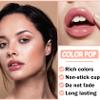 CAHIUYOA Light 6PCS Lip Gloss Set,Nude Pink Lip Gloss Kit Shine Glossy and Moisturizing,Lip Plumping Pack Bulk Liquid Lipstick for Women Girls-Set A view 3