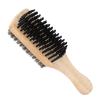 Beard Brush for Men, Wooden Handle Beard Brush DoubleSided Men's Beard Grooming Brush for Mustache Cleaning view 3