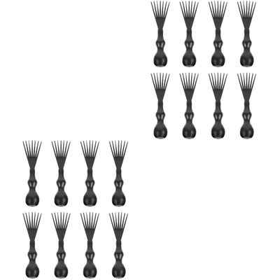 KALLORY 16pcs Hair Brush Cleaning Tool Comb Cleaner Rake for Efficient Hair Removal Ergonomic Design for Home and Salon Use Easy to Clean and Comfortable to Hold