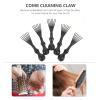 KALLORY 16pcs Hair Brush Cleaning Tool Comb Cleaner Rake for Efficient Hair Removal Ergonomic Design for Home and Salon Use Easy to Clean and Comfortable to Hold view 4
