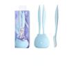 BTWRG Mini Eyebrow Trimmer Safety Shaving Knife Two Eyebrow Trimming Set Beginner Female Eyebrow Knife 03#IceMoonBlue view 1