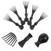 LALAFINA 24pcs Comb Cleaning Tool Ergonomic Hair Brush Cleaner for Easy Hair Removal Brush for Home and Salon Use Compact and Lightweight Design view 3