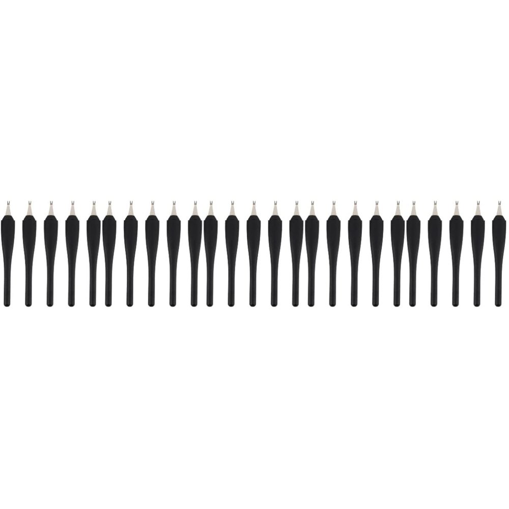 KALLORY 25pcs Manicure Tool Dead Skin Remover Pusher for Nail Art for Home Salon Use