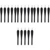 KALLORY 20pcs Dead Skin Remover Forks for Manicure Cuticle Tools - Handle for Nail Care Salon view 1
