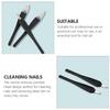 KALLORY 20pcs Dead Skin Remover Forks for Manicure Cuticle Tools - Handle for Nail Care Salon view 3