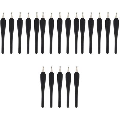 LALAFINA 20pcs Professional Cuticle Remover Tool Nail Dead Skin Trimmers Pusher for Manicure and Pedicure for Salon Home Use Ergonomic Design