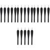 LALAFINA 20pcs Professional Cuticle Remover Tool Nail Dead Skin Trimmers Pusher for Manicure and Pedicure for Salon Home Use Ergonomic Design view 1