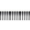 KALLORY 15pcs Dead Skin Pusher Tool Cuticle Remover Nail Trimmers for Professional Nail Care Easy to Use - Handle for Home Manicure and Salon Use view 1