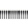 LALAFINA 15pcs Cuticle Nail Dead Skin Remover Tool Ergonomic - Handle for Precision Manicure for Home and Salon Use view 1