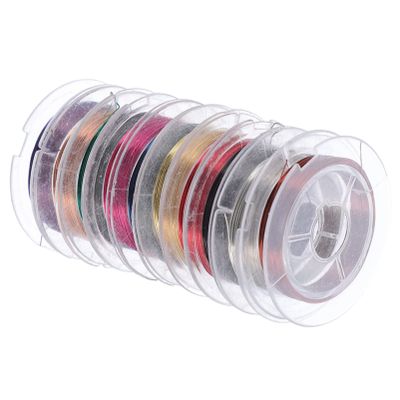 LALAFINA 20rolls Nail Art Copper Wire for Jewelry Making Crafting and Nail Decoration Versatile Copper Wire for Creative Designs and Personalization