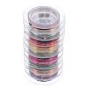 LALAFINA 20rolls Nail Art Copper Wire for Jewelry Making Crafting and Nail Decoration Versatile Copper Wire for Creative Designs and Personalization view 3