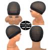 Atimiaza Wig Cap with Guideline Map for Wig Making, Stretchable Mesh Dome Caps with 1 Elastic Band and 4 Wig Combs for Beginners Sewing Wig (Large: 23"-24", 4 * 4 Closure) view 2