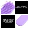 KALLORY 6pcs Detangling Brush Hair Comb for Women Massage Hair Brush Hairdressing Salon Tool view 3