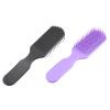 KALLORY 4pcs Detangler Brush for Women Fine Tooth Comb Curly Hair Brush Hairdressing Comb view 2
