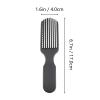 KALLORY 4pcs Detangler Brush for Women Fine Tooth Comb Curly Hair Brush Hairdressing Comb view 4