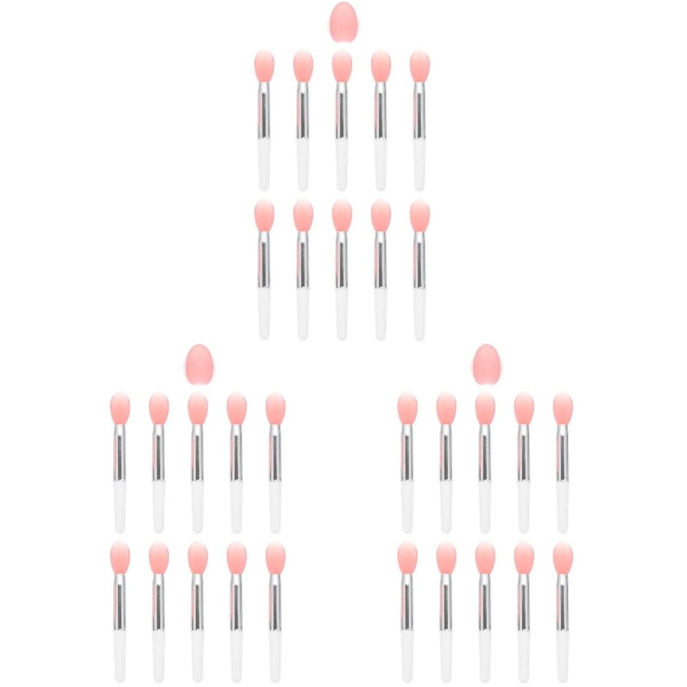 Beavorty 3sets Lip Brush Makeup Applicators for Lipstick and Lip Mask Compact for Fashion Enthusiasts Easy to Use Non-harmful Material
