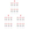 Beavorty 3sets Lip Brush Makeup Applicators for Lipstick and Lip Mask Compact for Fashion Enthusiasts Easy to Use Non-harmful Material view 1