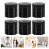 Beaupretty 24pcs Transparent Plastic Bottle Caps for Makeup Water Lightweight Covers for Home Use Replacement Hats for Shampoo and Lotion Bottles view 2