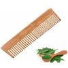 WITSOUL Neem Wood Comb Anti-Dandruff Comb For Men And Women, Brown color (SET OF 4) view 2