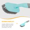 Baluue Household Tile Cleaning Brush for Deep Cleaning Grooves and Tight Spaces Plastic Handle for Bathrooms and Floors view 2