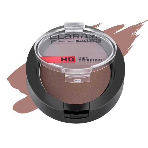 Claraline Eyeshadow Single, Pressed Powder, Paraben-Free,Cruelty Free, Halal Certified, Easy to Apply, Gift Eye Makeup for Women and Girls, 239 Dark Lilac, 1 Count