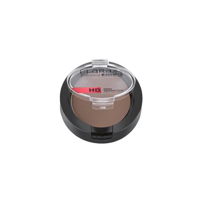 Claraline Eyeshadow Single, Pressed Powder, Paraben-Free,Cruelty Free, Halal Certified, Easy to Apply, Gift Eye Makeup for Women and Girls, 242 Dark Brown, 1 Count