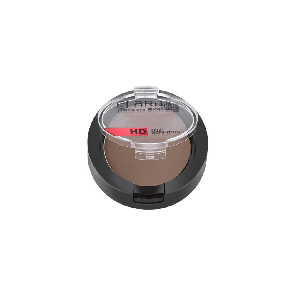 Claraline Eyeshadow Single, Pressed Powder, Paraben-Free,Cruelty Free, Halal Certified, Easy to Apply, Gift Eye Makeup for Women and Girls, 242 Dark Brown, 1 Count