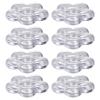 Beaupretty 8pcs Flower Shape Fillable Lipstick Containers Makeup Storage Box for Eyeshadow Blush and Lipstick for Travel and Daily Use view 1
