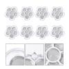 Beaupretty 8pcs Flower Shape Fillable Lipstick Containers Makeup Storage Box for Eyeshadow Blush and Lipstick for Travel and Daily Use view 2