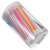 Beavorty 100pcs Lipstick Applicator Wands Lip Brush Makeup Tools of Disposable Plastic Lip Brushes view 1