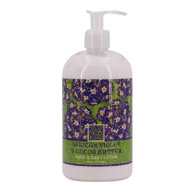 Greenwich Bay Trading Company 16 fl oz Shea Butter Lotion (Botanical Collection African Violet and Cocoa Butter)