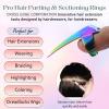 Quick Hair Braiding Tools Braid Aid Finger Parting Tool - Stainless Steel Stitch Hair Hair Braider for Beginners Durable Dreadlocks Wig & Installation of Human Hair Extensions Braid Maker (Pack of 3) view 2