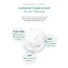 Clarifying AHA Gel Cleanser 3.38 fl. oz. (100ml) - Vegan Facial Cleansing Foam with Triple-AHA, BHA, LHA, Mild Exfoliating Cleanser, Tea Tree Leaf, Centella Asiatica, Madecassoside, Calming, Soothing view 4